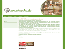 Tablet Screenshot of jungekoeche.de